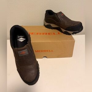 Men’s 7.5 Merrell Moab Adventure MOC CF Slip On Shoes-No Box